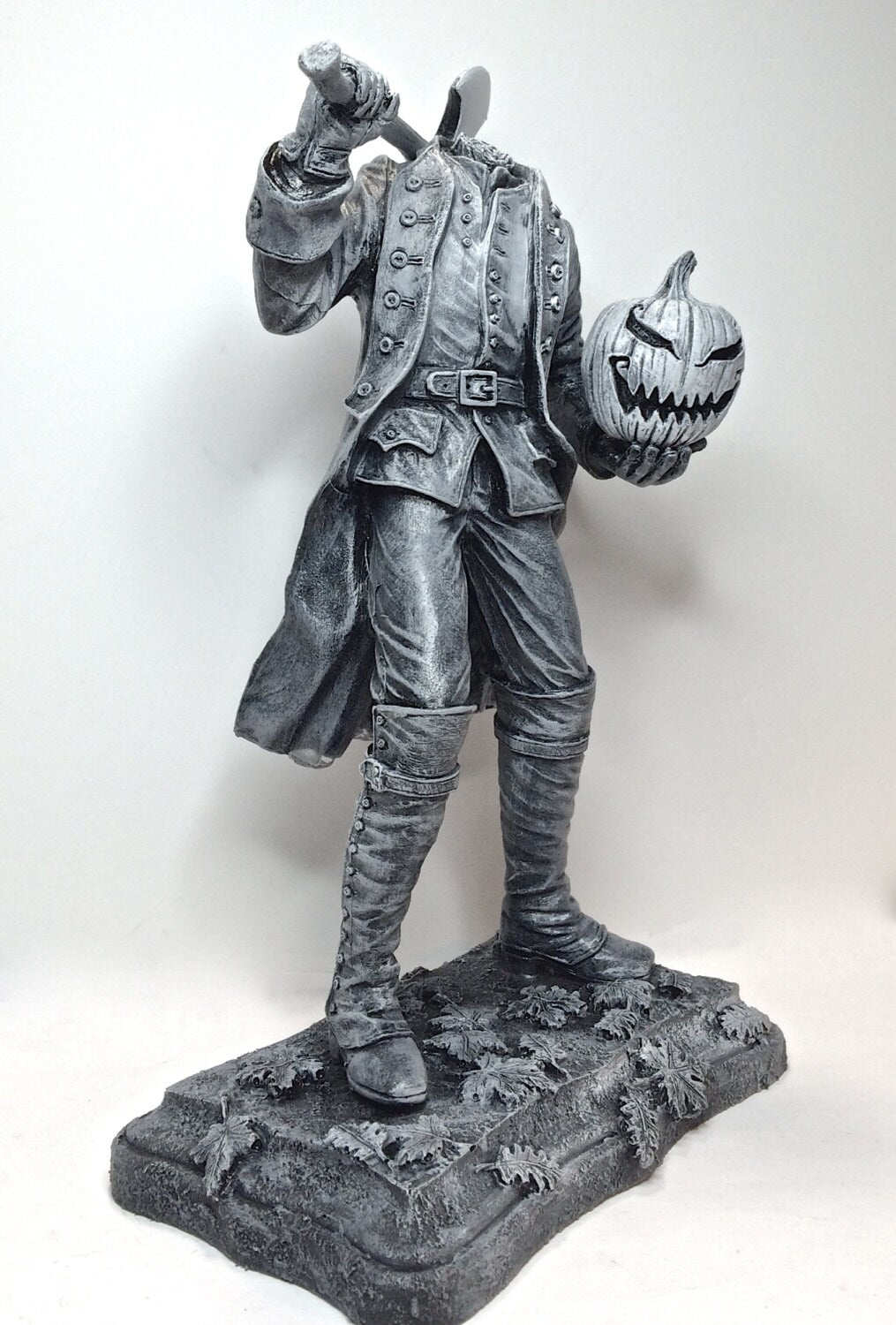 Headless Horseman Hand-Painted Resin Figurine