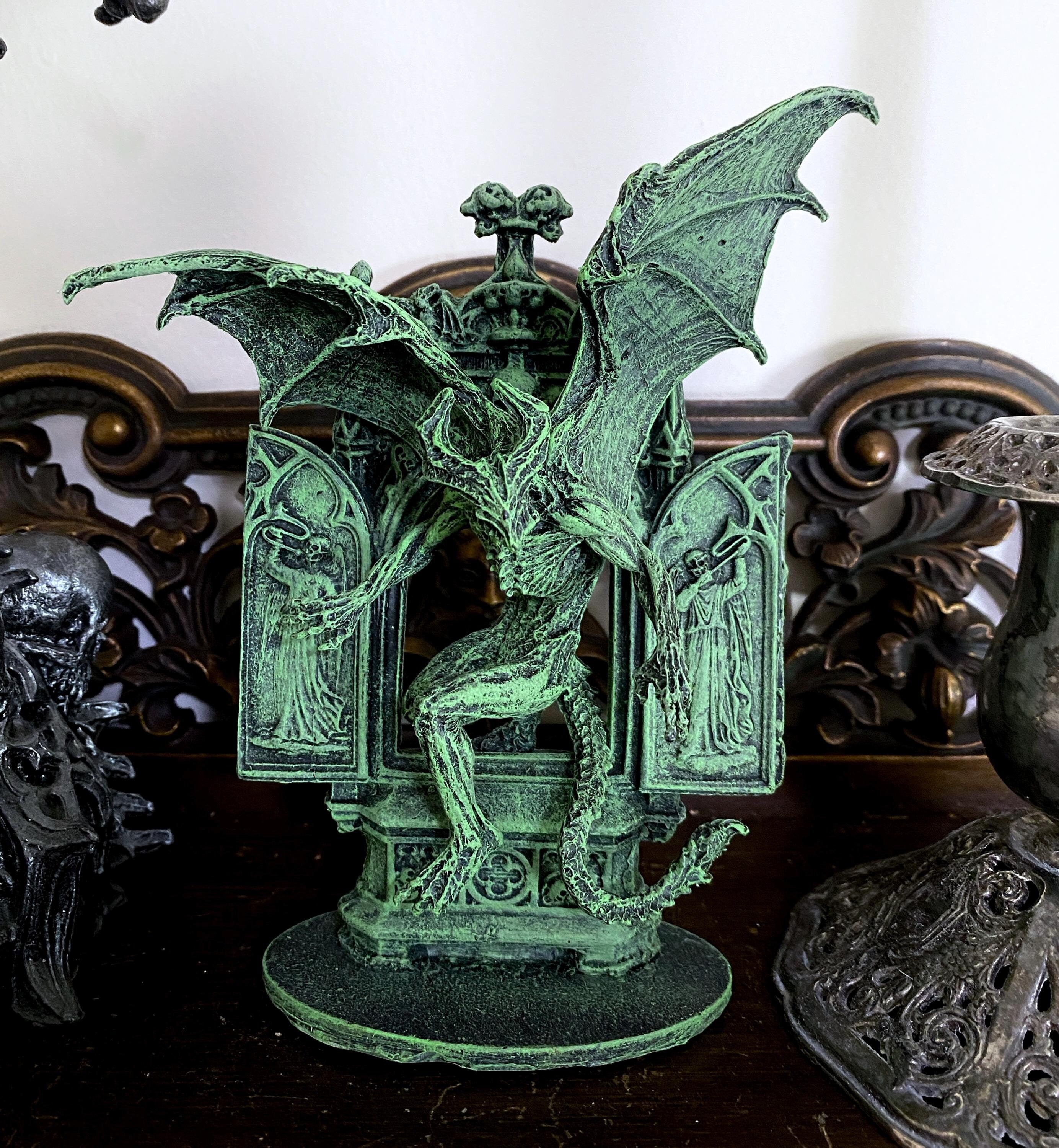 Nightgaunt Hand-Painted Resin Figurine