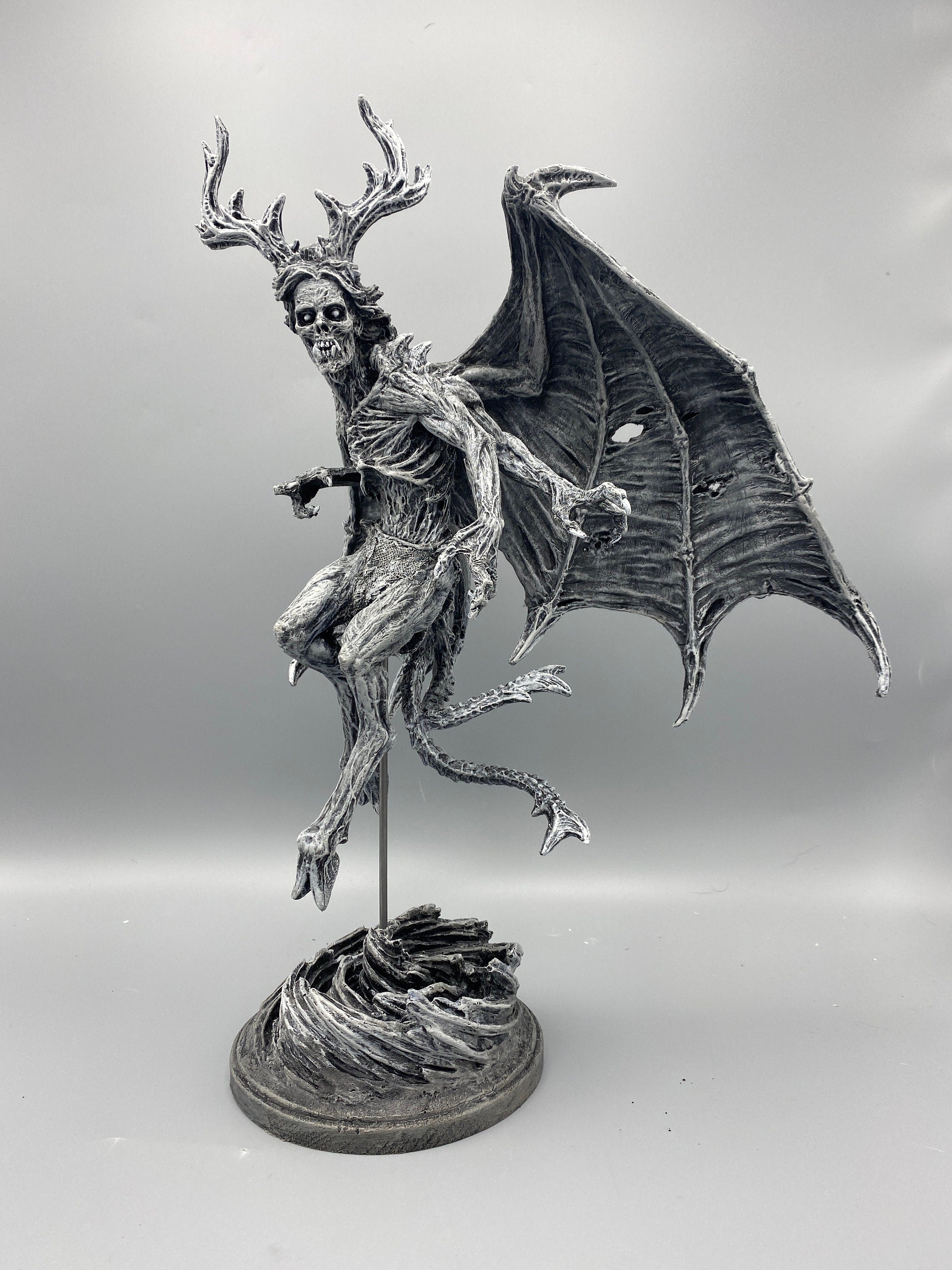 Angel of Death Hand-Painted Resin Figurine