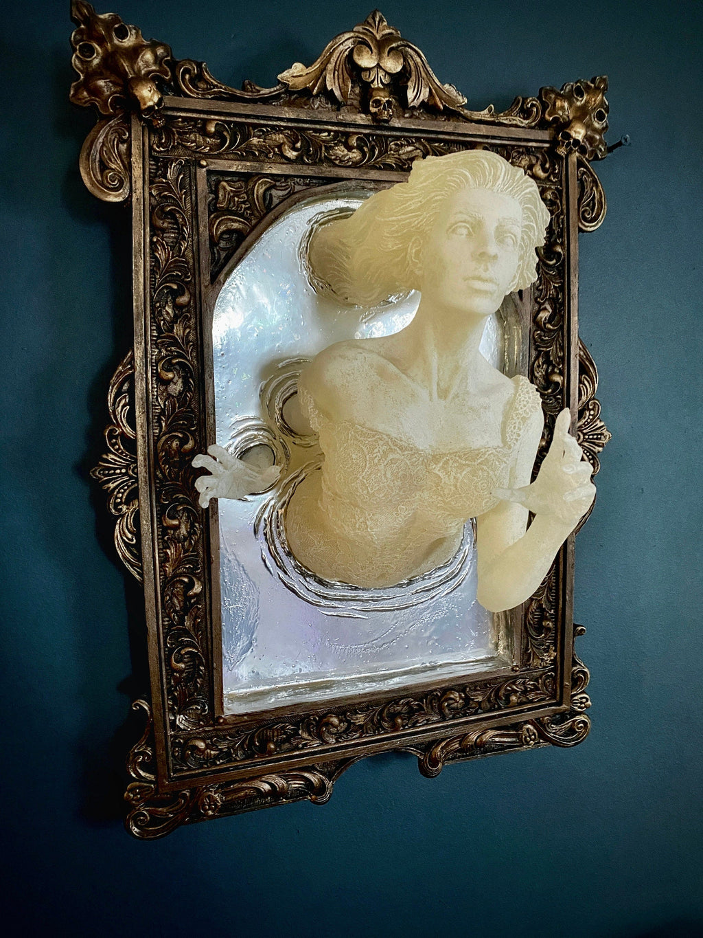 Ghost in the Mirror Wall Plaque — Glow in the Dark XL