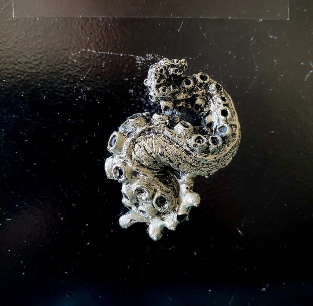 Kraken Tentacle Magnet — Pewter Finish