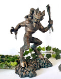 Krampus I Hand-Painted Resin Figurine — Bronze Finish