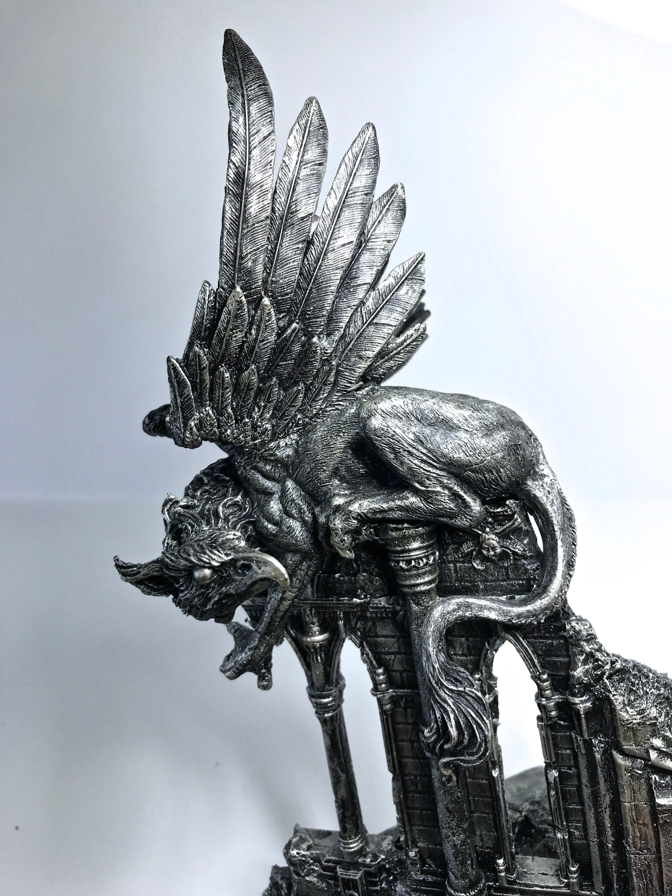 Griffin Hand-Painted Resin Figurine