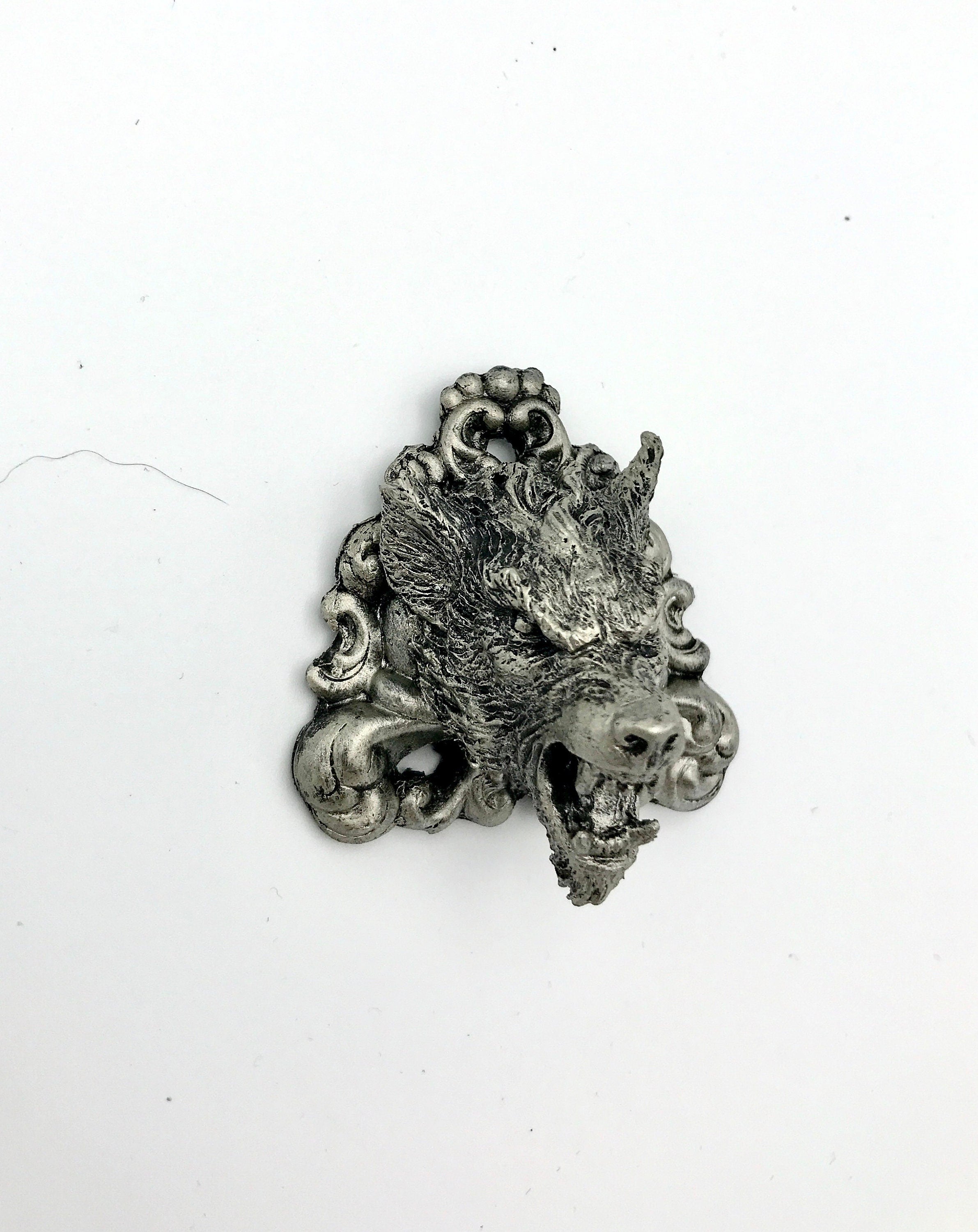 Werewolf Hand-Painted Resin Magnet