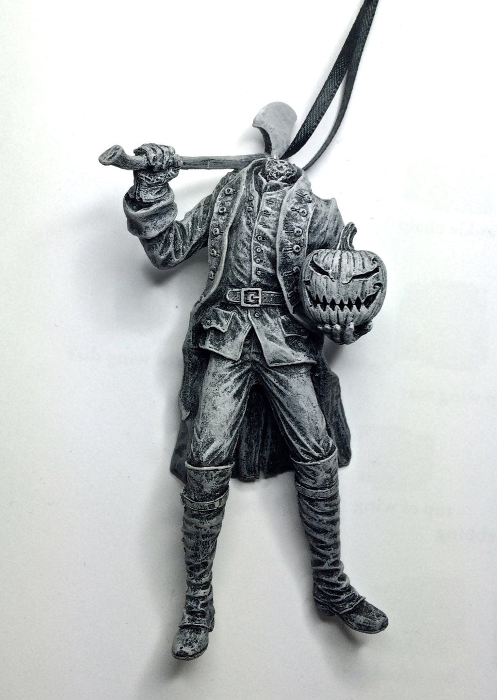 Headless Horseman Hand-Painted Resin Ornament
