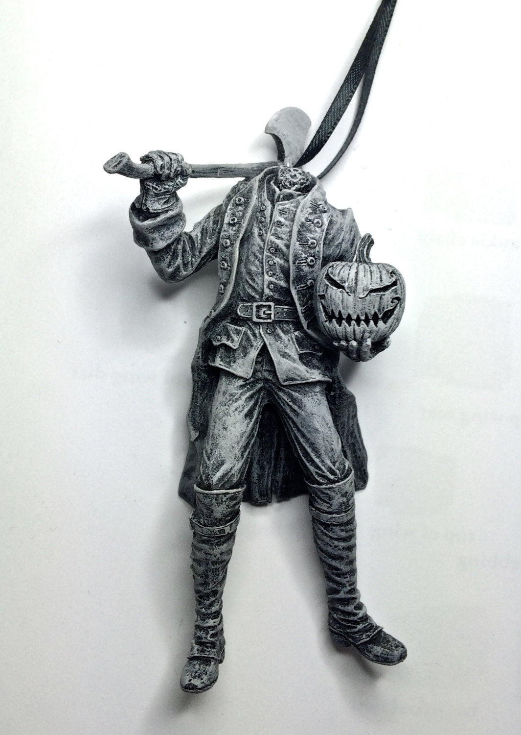 Headless Horseman Hand-Painted Resin Ornament