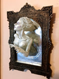 Ghost in the Mirror Wall Plaque — White Finish