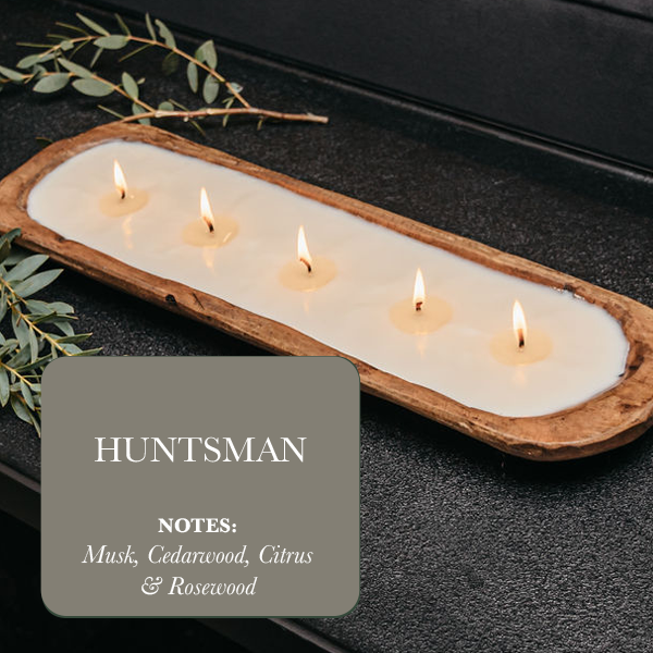 5-Wick Dough Bowl Soy Candle – Huntsman