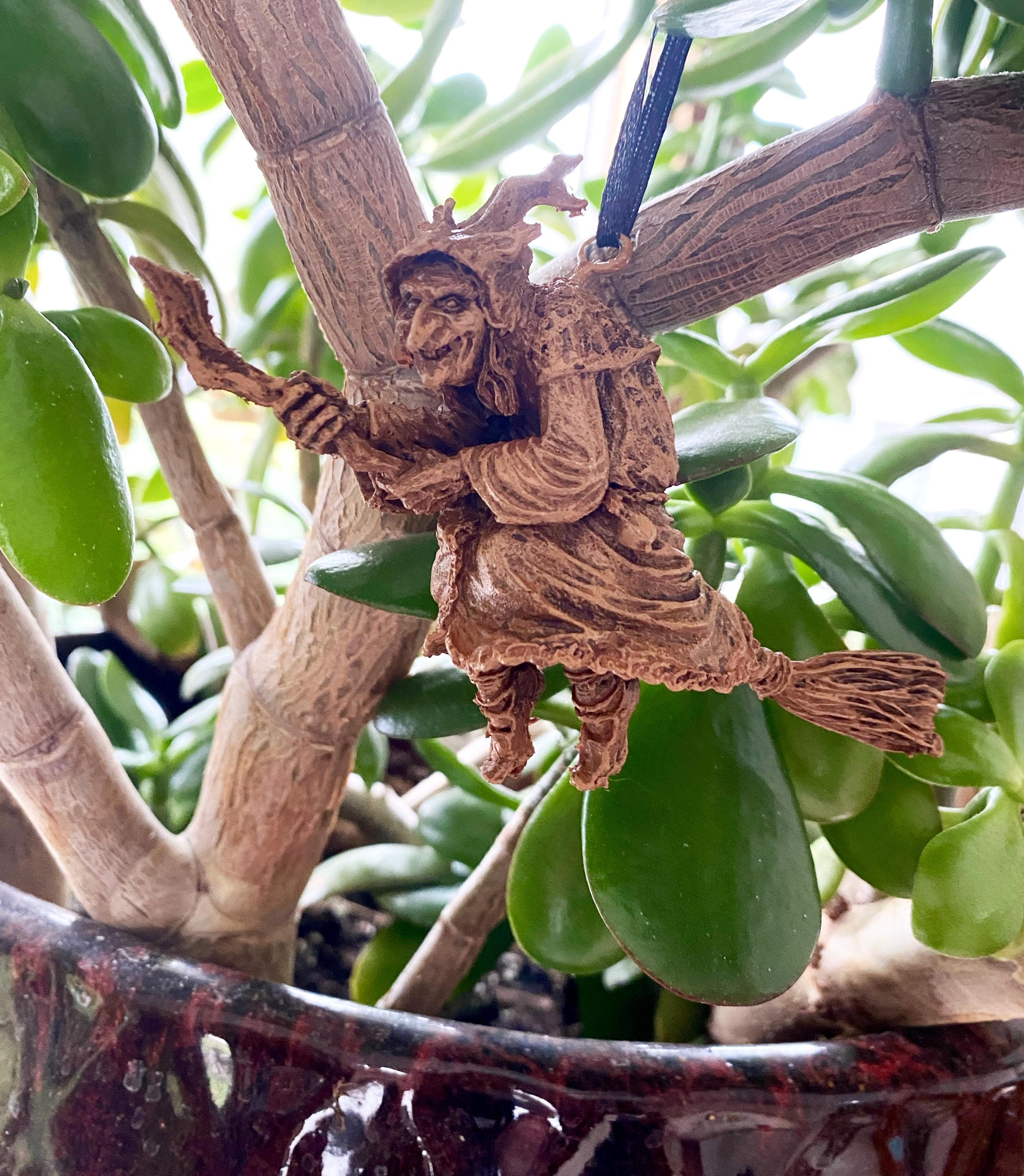 La Befana the Witch Hand-Painted Resin Ornament