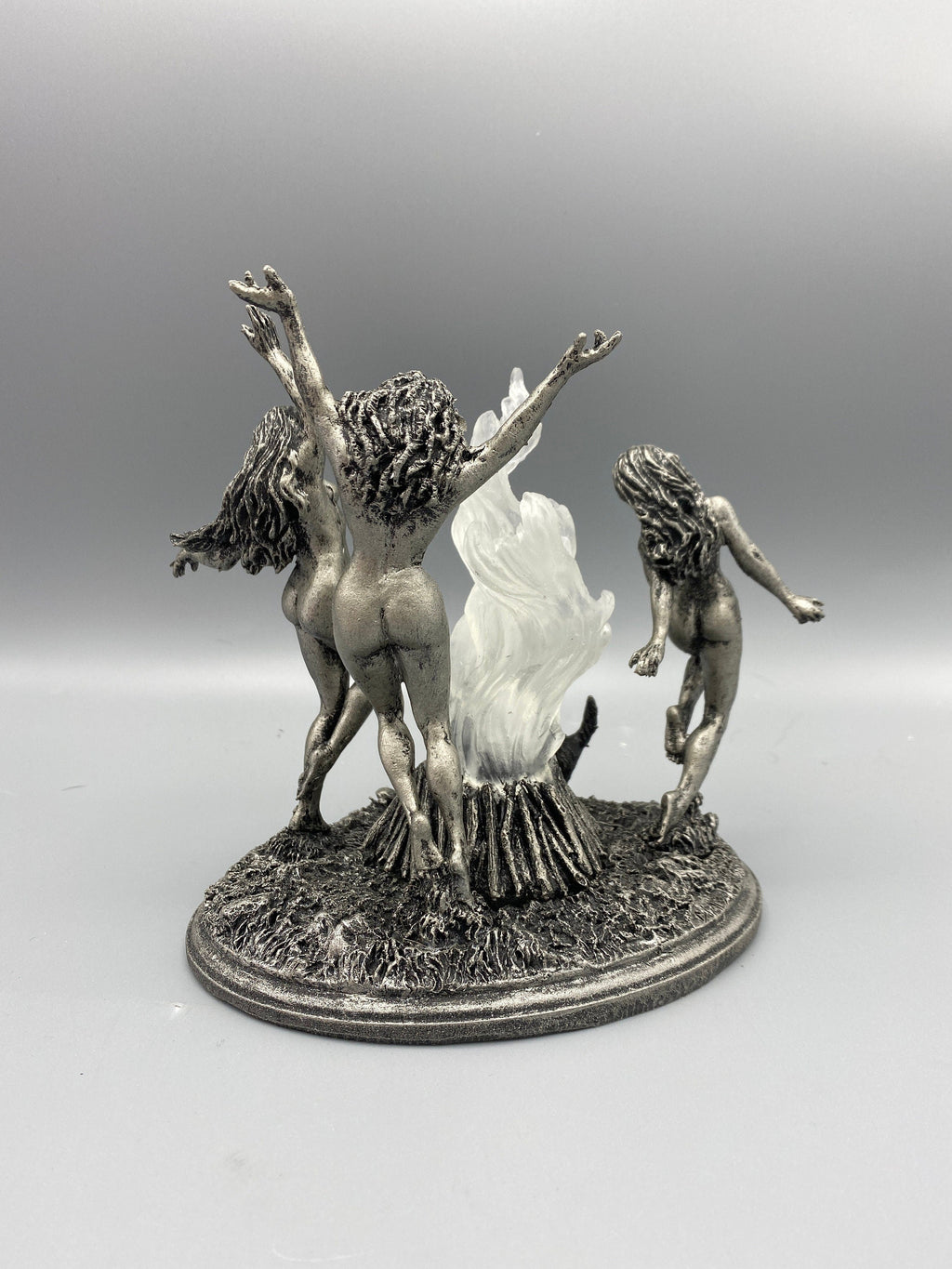 Witch's Sabbath Sculpture with LED Tea Light