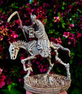 Triumph of Death — Grim Reaper on Skeletal Horse Statue