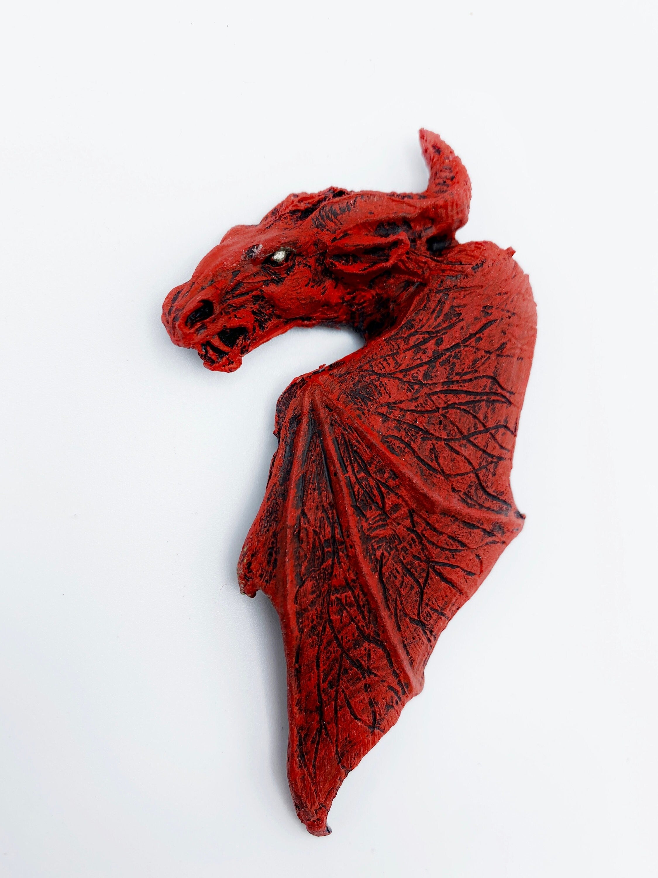 Jersey Devil Hand-Painted Resin Magnet