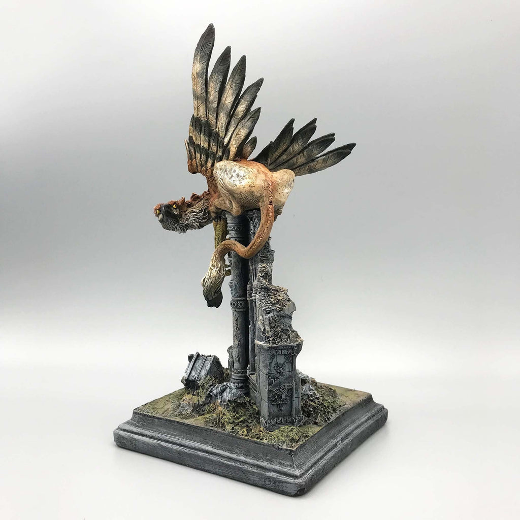 Griffin Hand-Painted Resin Figurine — Full Color