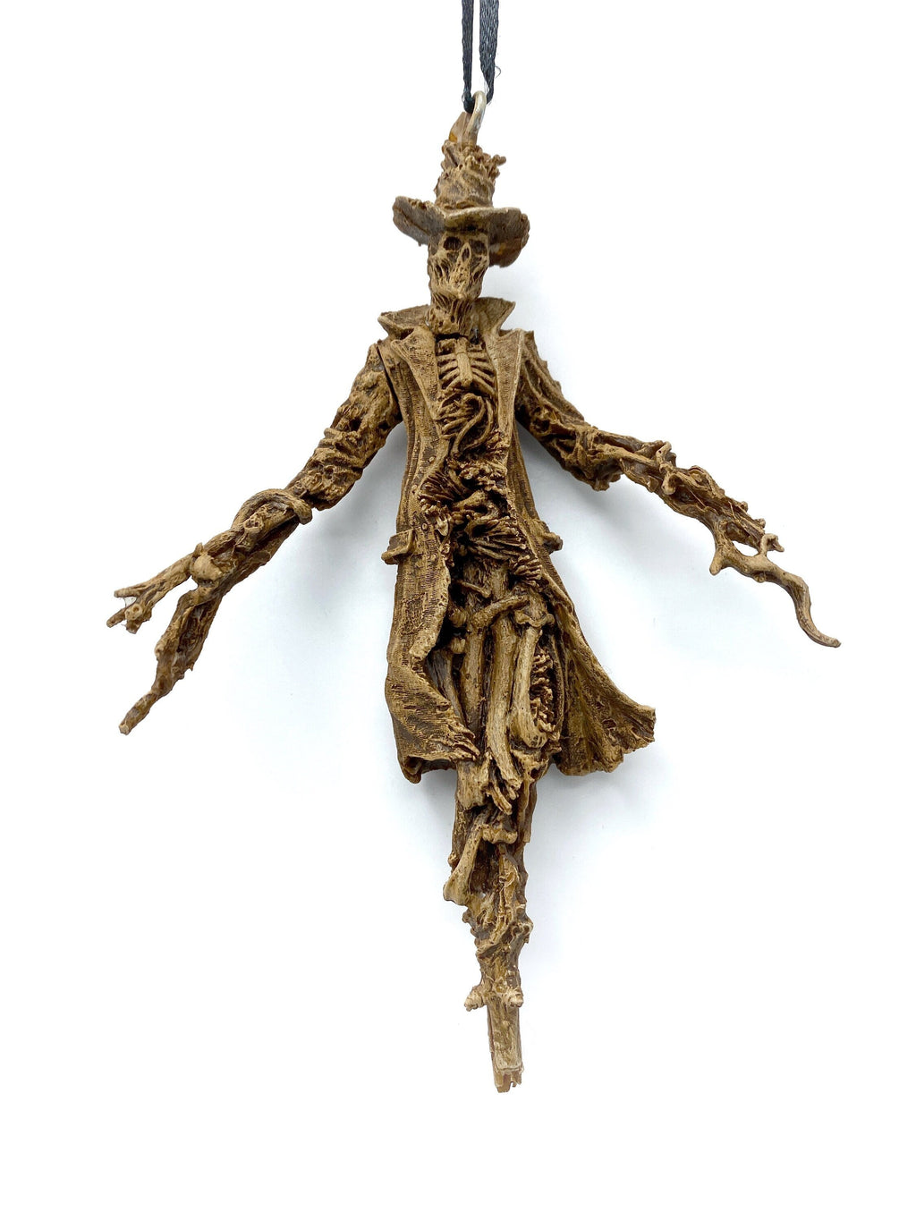 Scarecrow Hand-Painted Resin Ornament