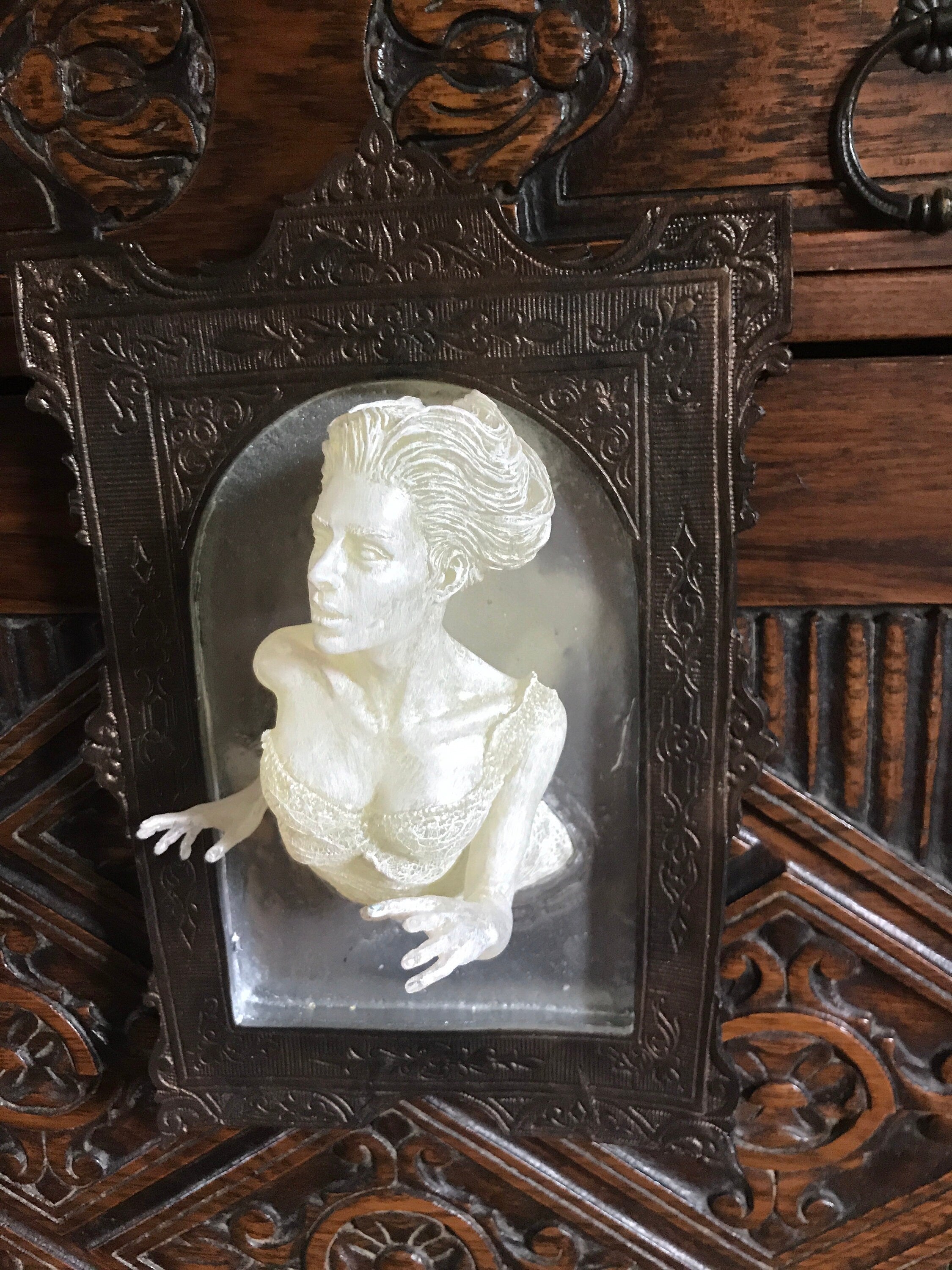 Ghost in the Mirror Wall Plaque — Large