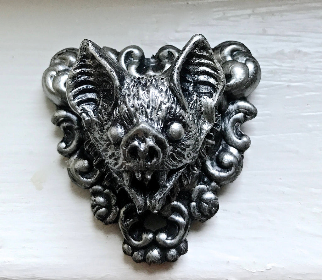 Vampire Bat Hand-Painted Resin Magnet