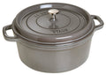 Staub Cast Iron Round Roaster, 28cm – Graphite Grey