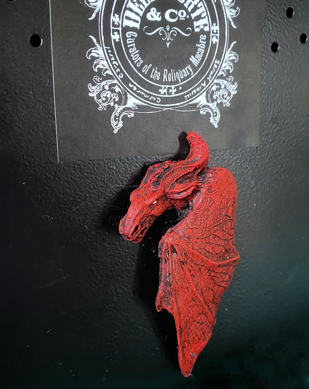 Jersey Devil Hand-Painted Resin Magnet