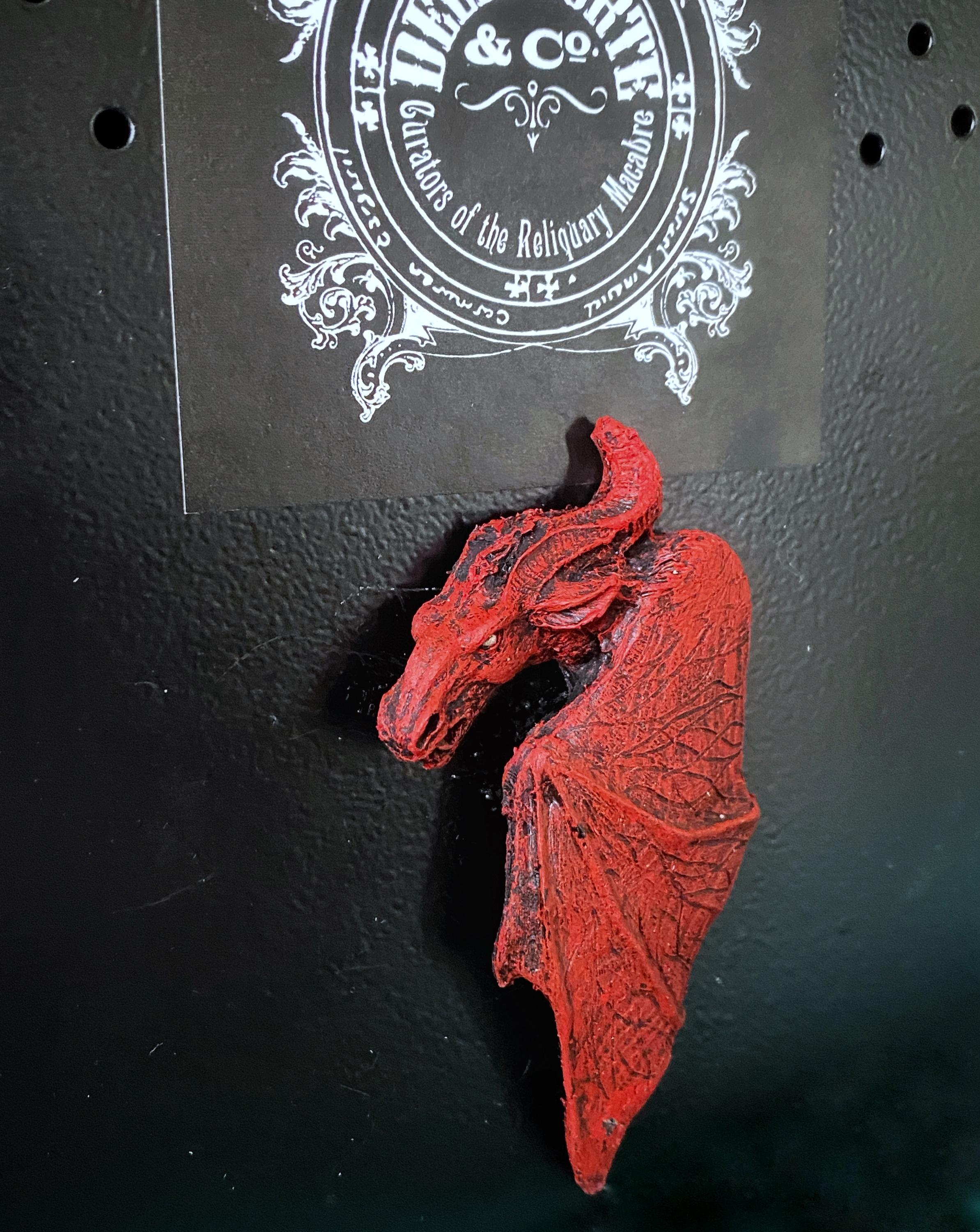 Jersey Devil Hand-Painted Resin Magnet