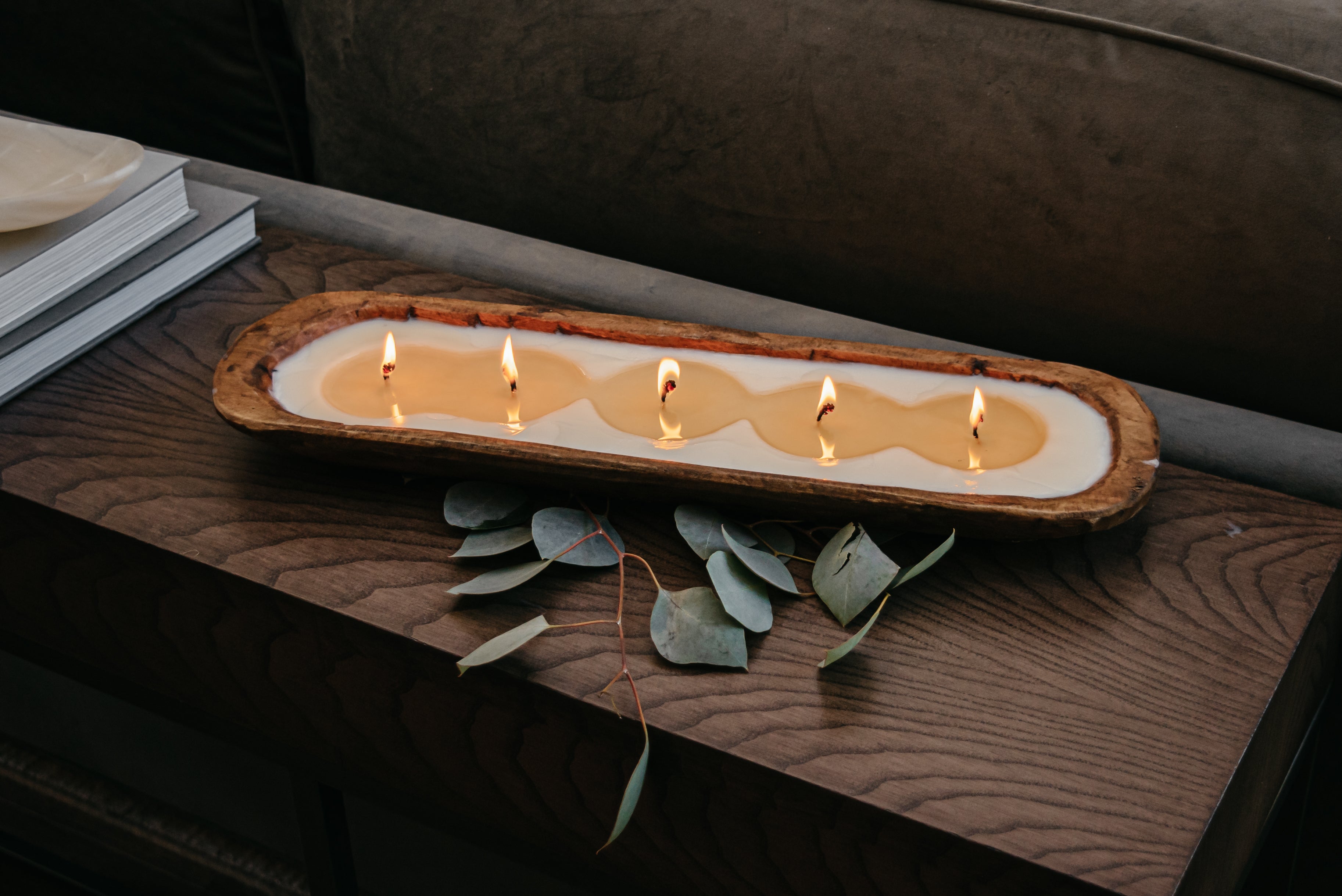 5-Wick Dough Bowl Soy Candle – Magnolia