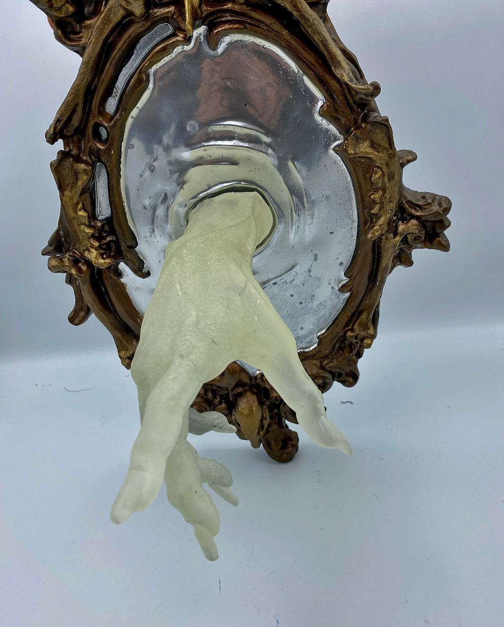 Spectral Hand Wall Plaque — Large Glow in the Dark