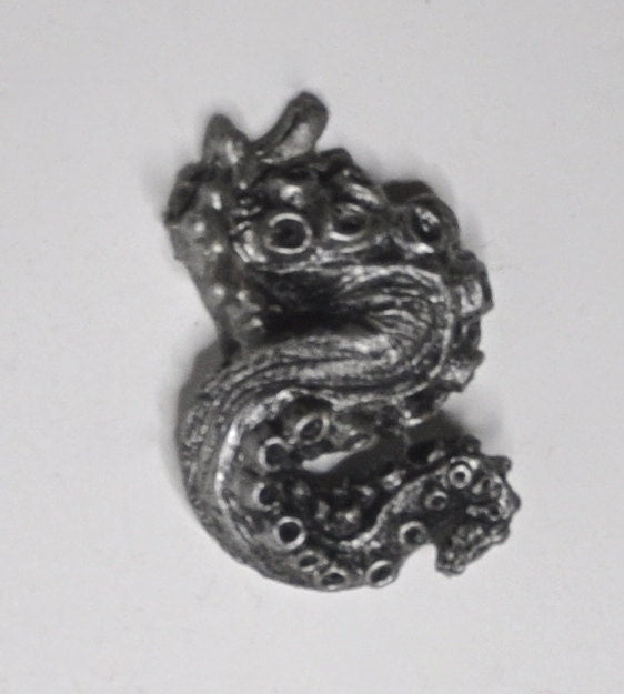 Kraken Tentacle Magnet — Pewter Finish