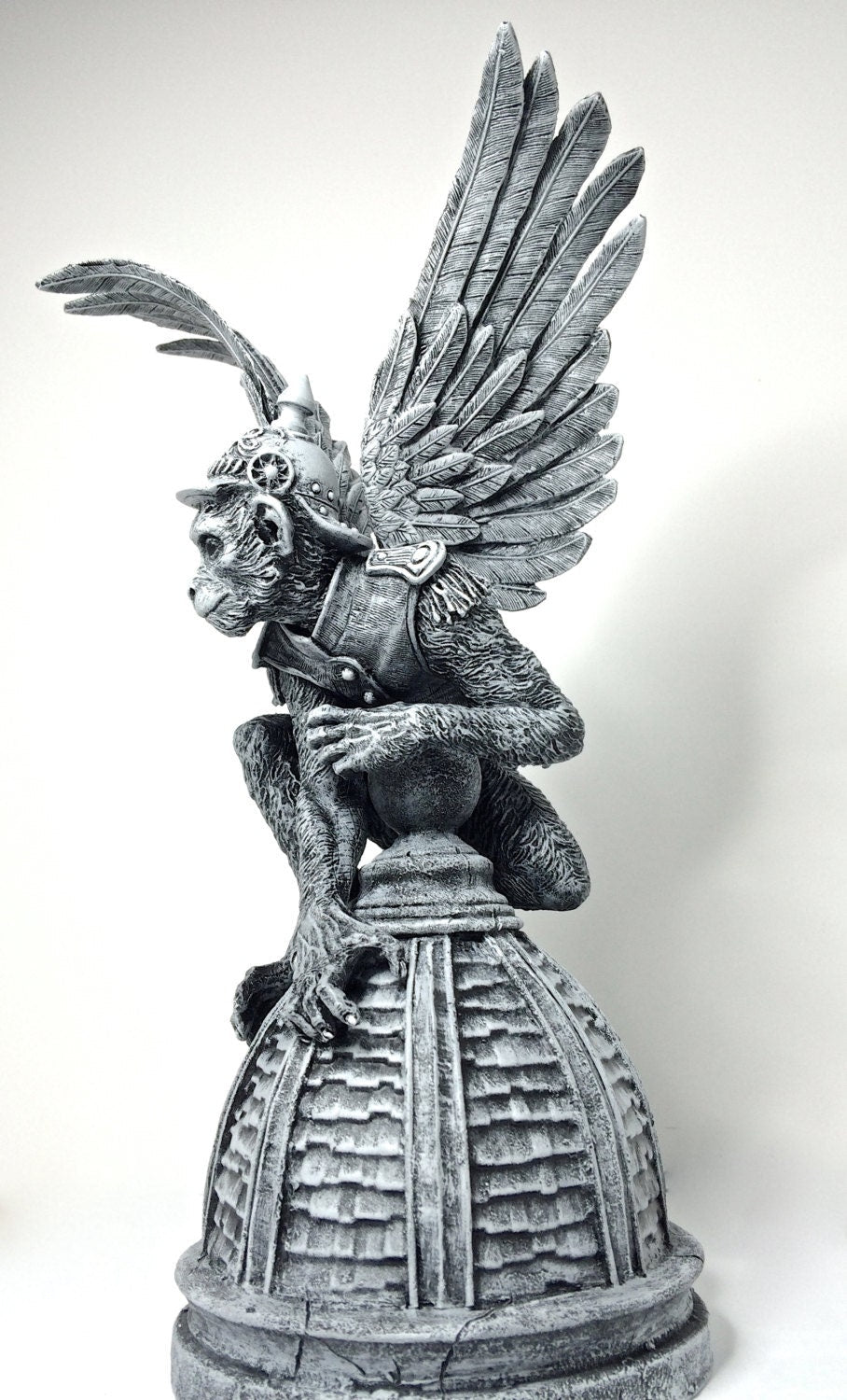 Flying Monkey Hand-Painted Resin Figurine