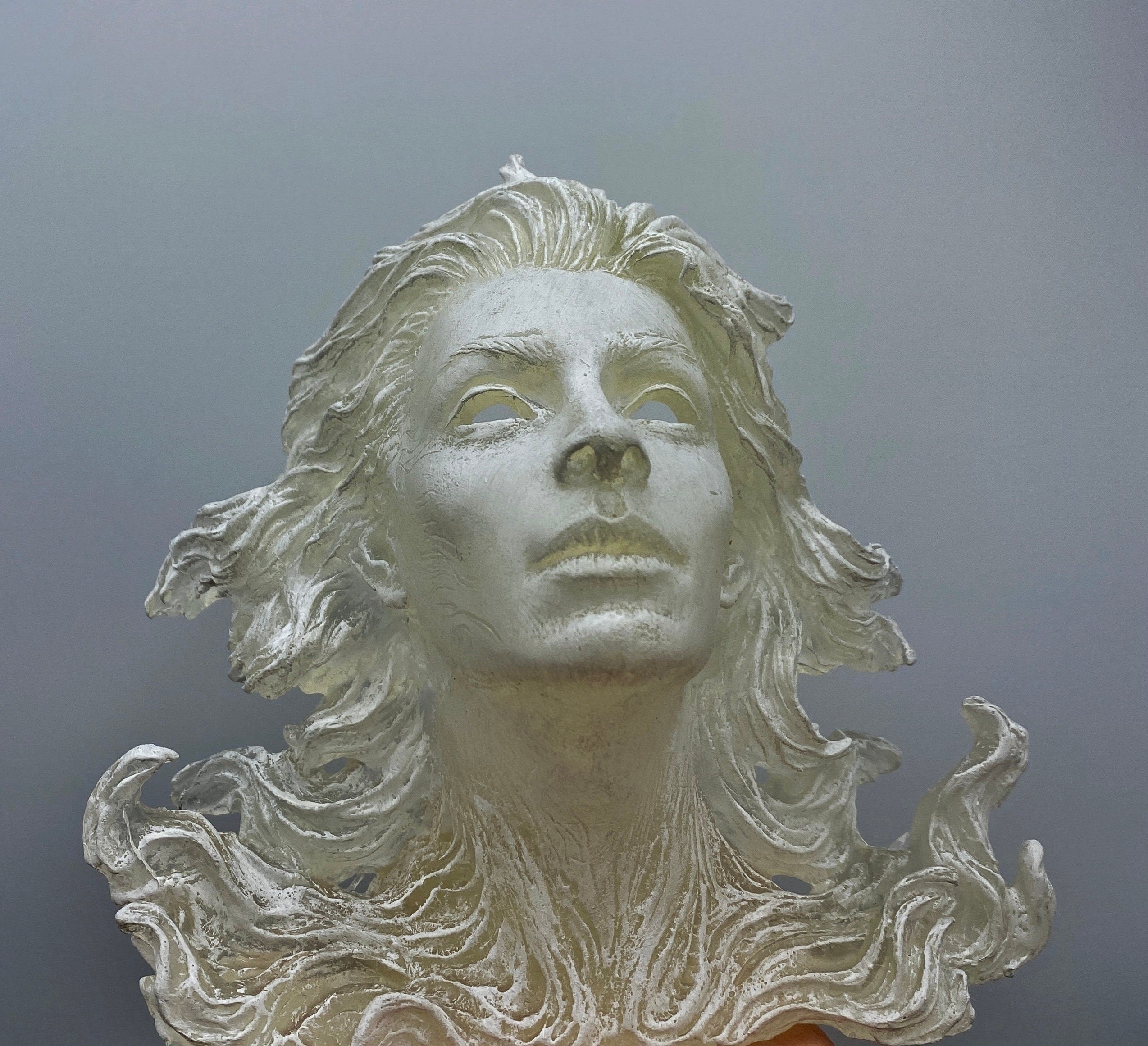 Spirit Summoning Sculpture with LED Tea Light — Version 2