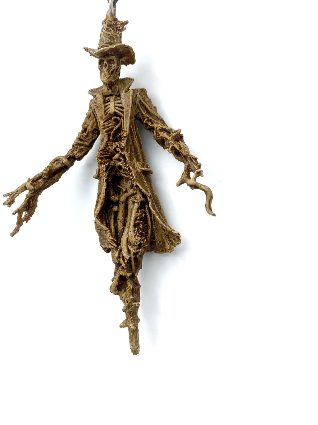 Scarecrow Hand-Painted Resin Ornament