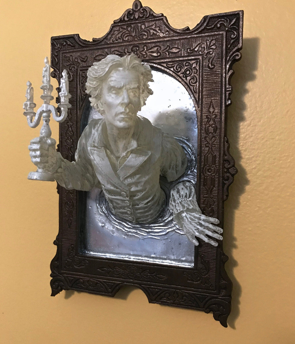 Gentleman Ghost Victorian Resin Wall Plaque