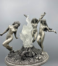 Witch's Sabbath Sculpture with LED Tea Light