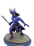 Oni Statue — Full Color Blue