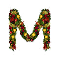 Yuletide Garland with Warm White Lights