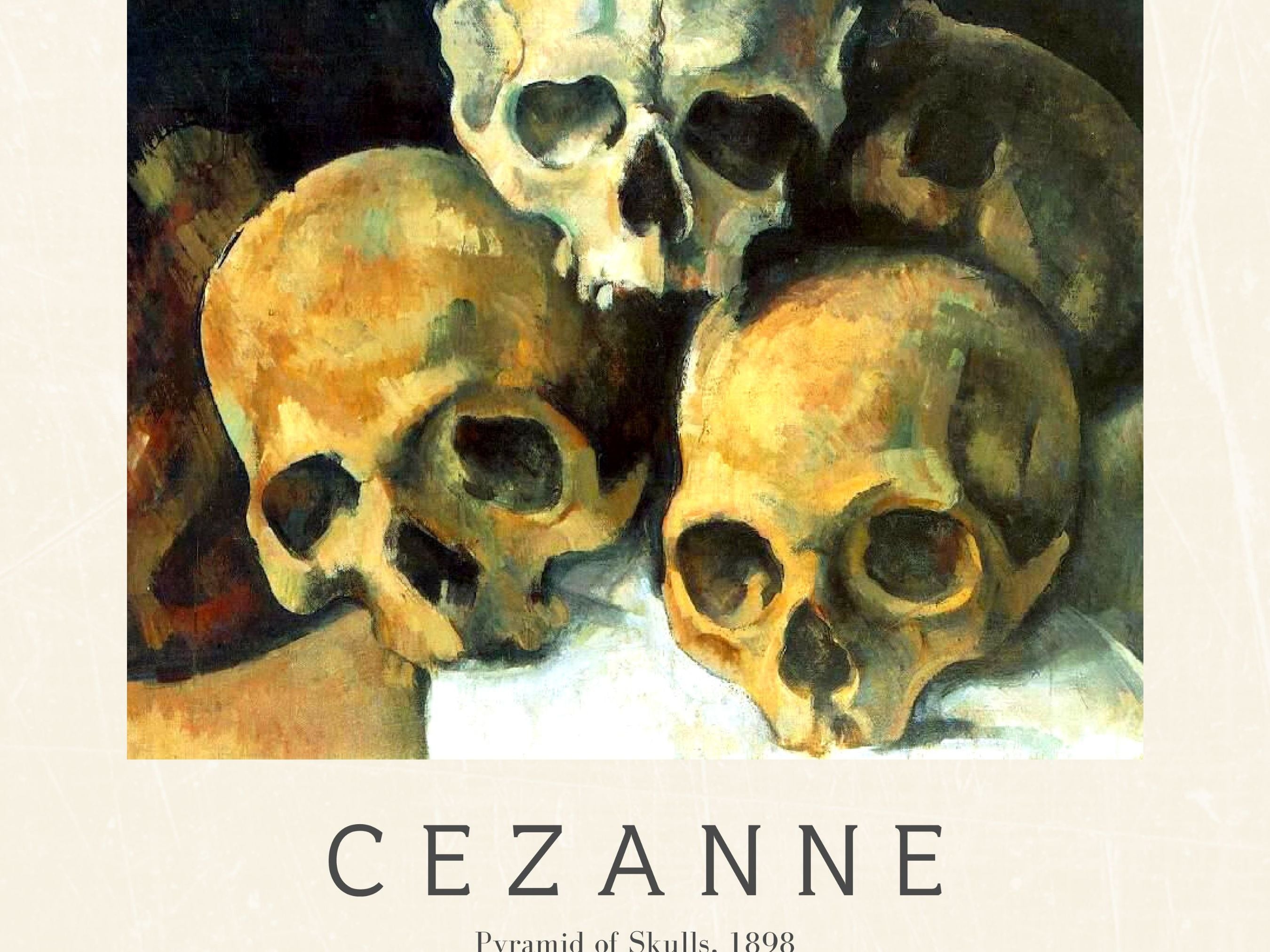 Cezanne - Pyramid Of Skulls