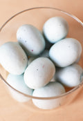 1.5" Faux Light Blue Eggs Assortment