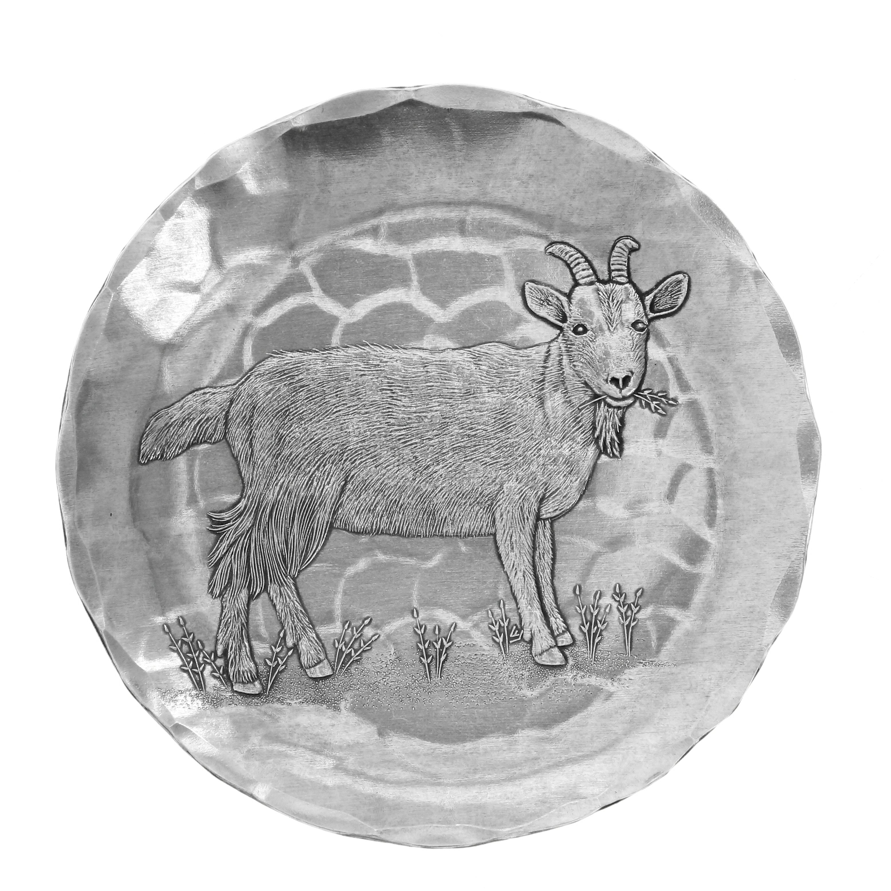 Farmhouse Goat Coaster