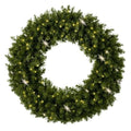 Yuletide Wreath with Warm White Lights