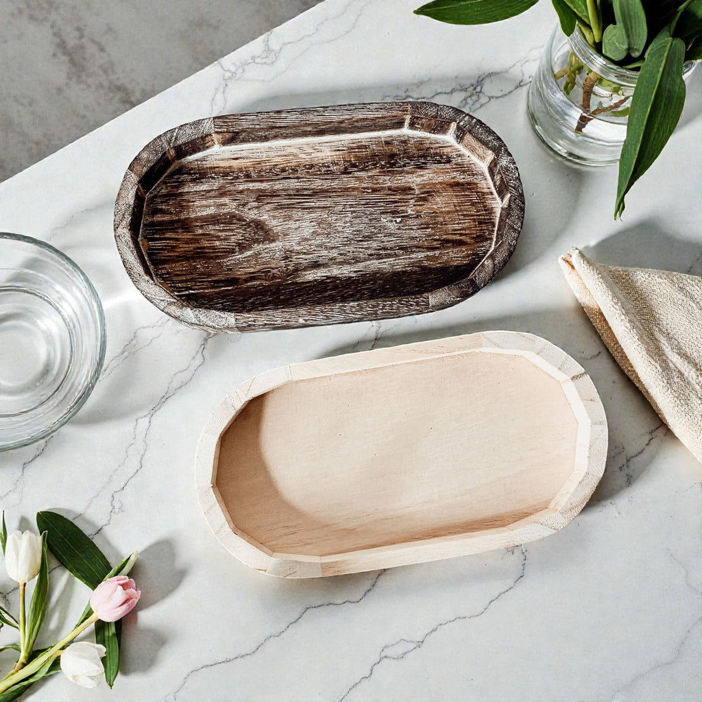 Rustic Wood Tray