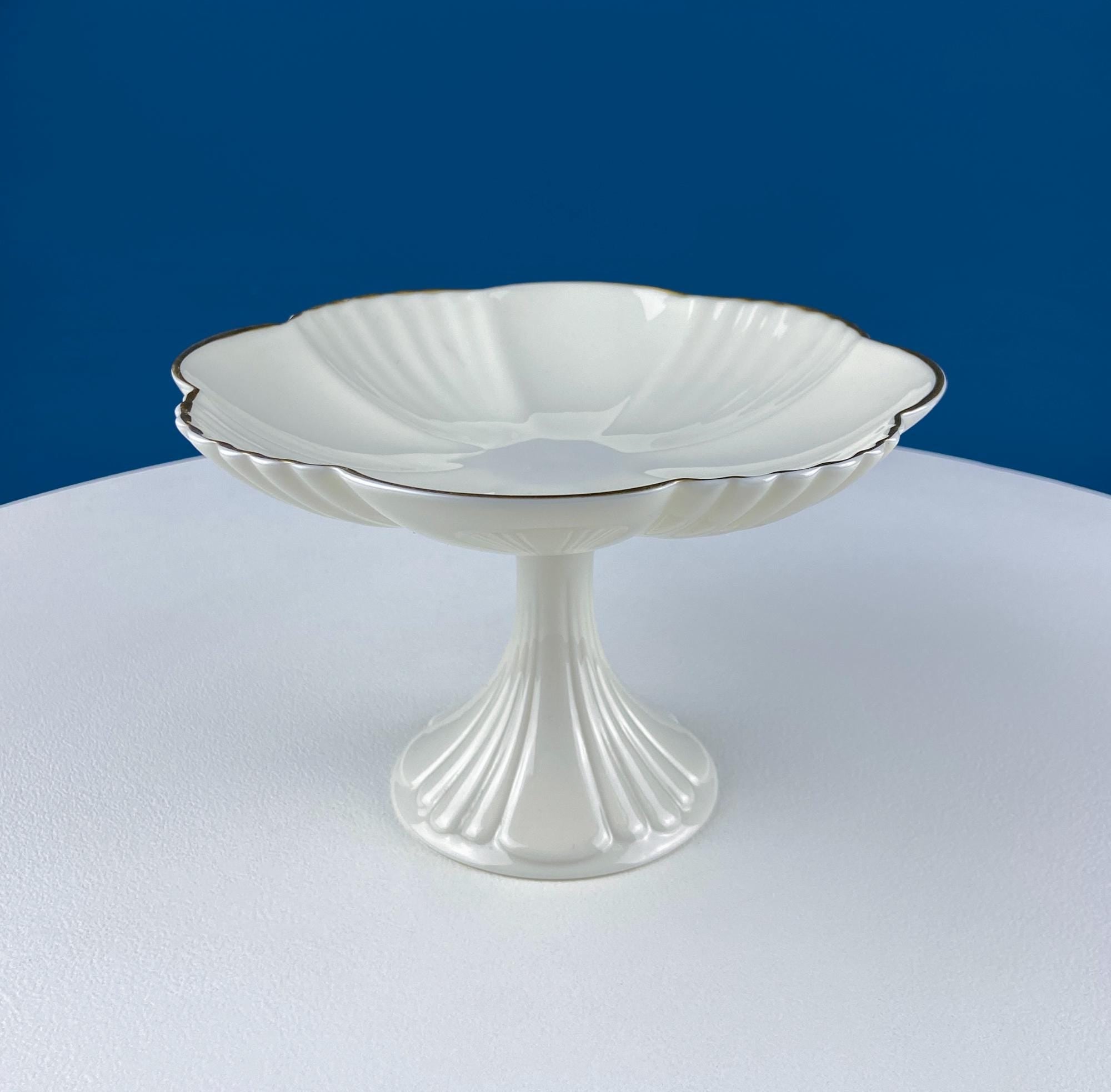 Lenox Classic Cream Porcelain Footed Compote