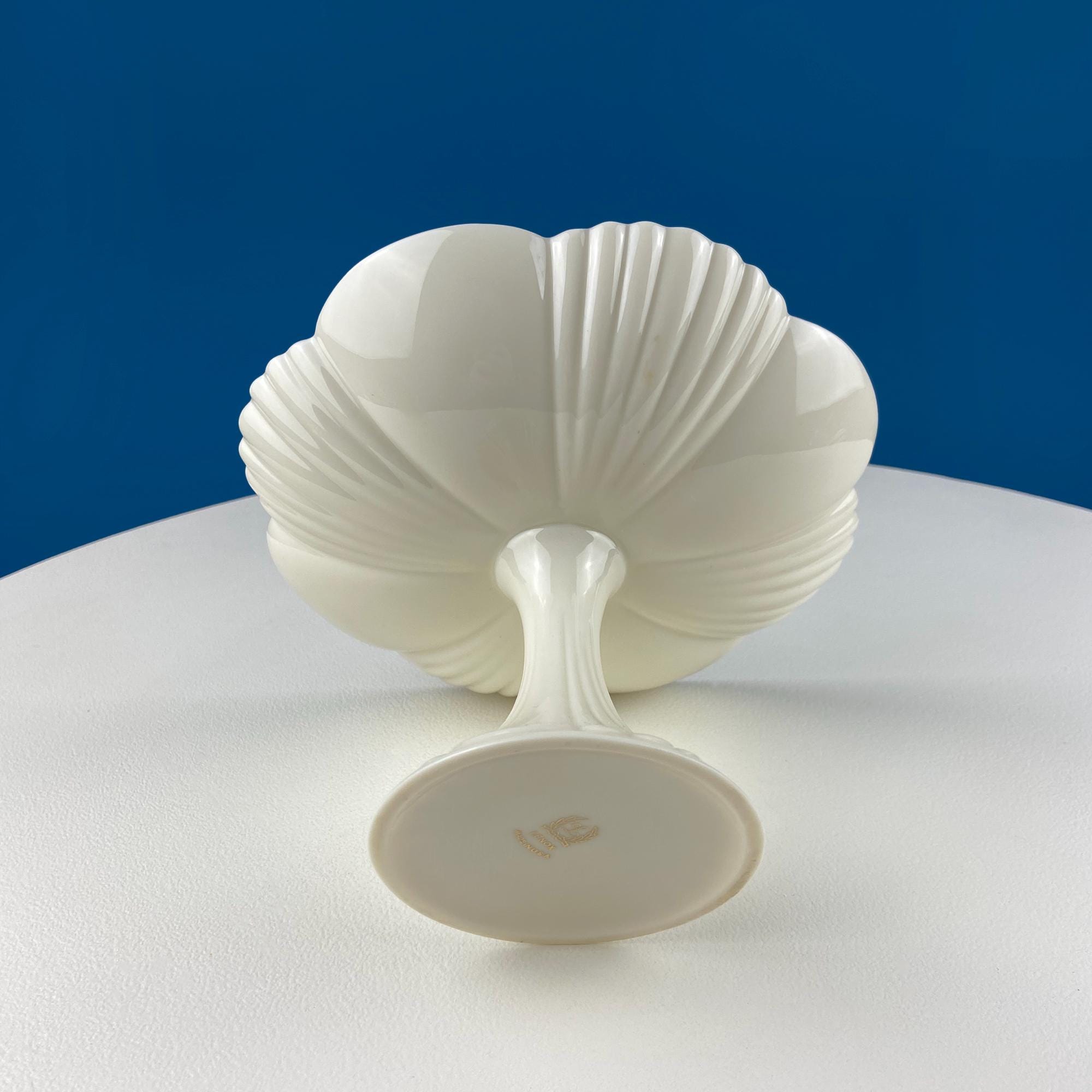 Lenox Classic Cream Porcelain Footed Compote