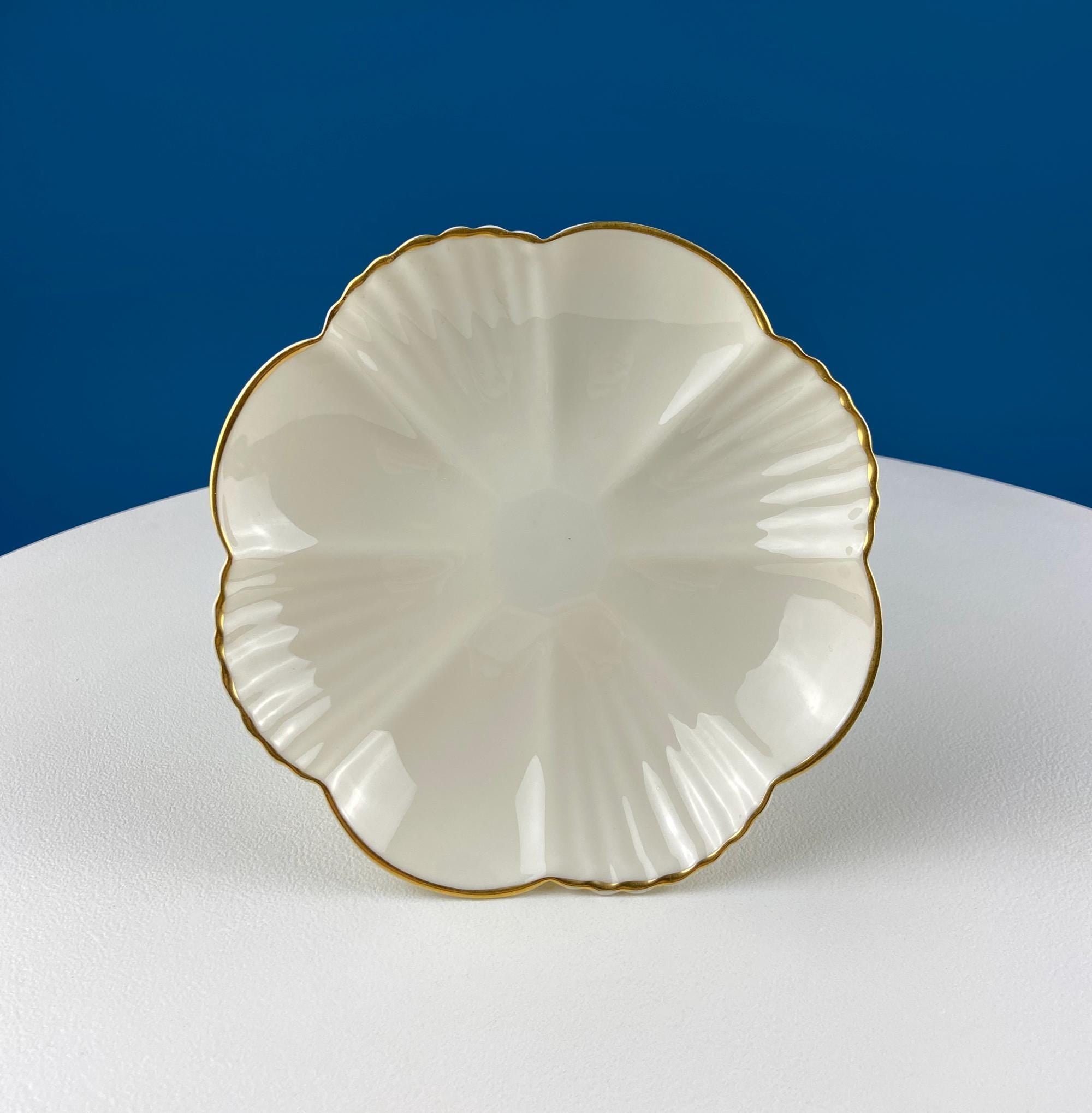 Lenox Classic Cream Porcelain Footed Compote