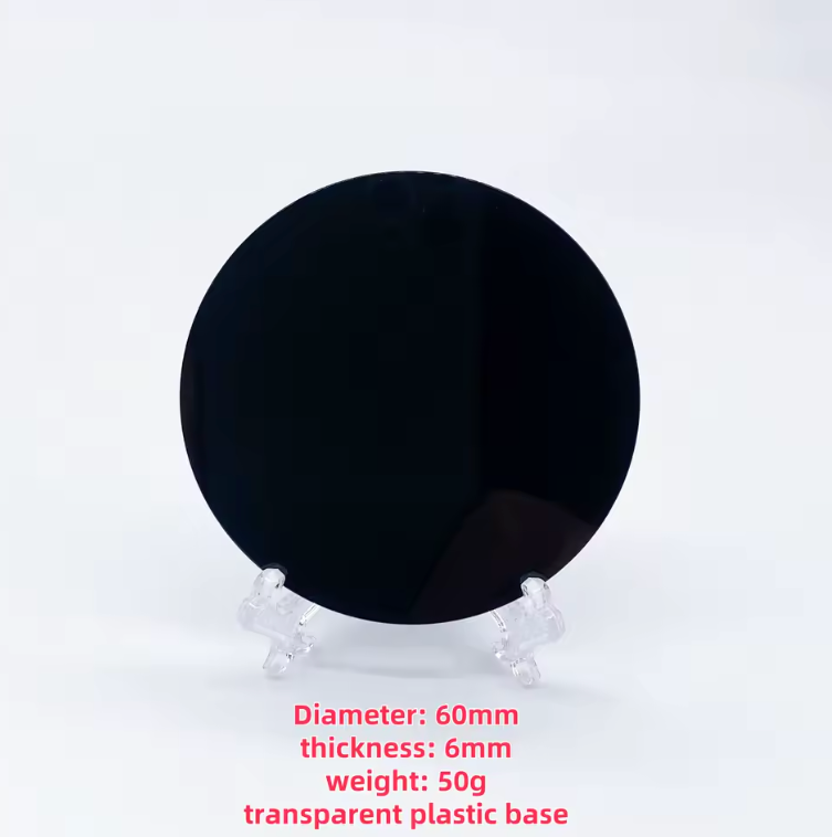 Black Obsidian Mirror