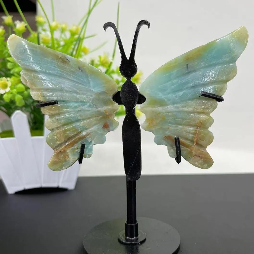 Crystal Butterfly Wings with Stand