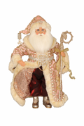 17" Pink Victorian Elegance Santa