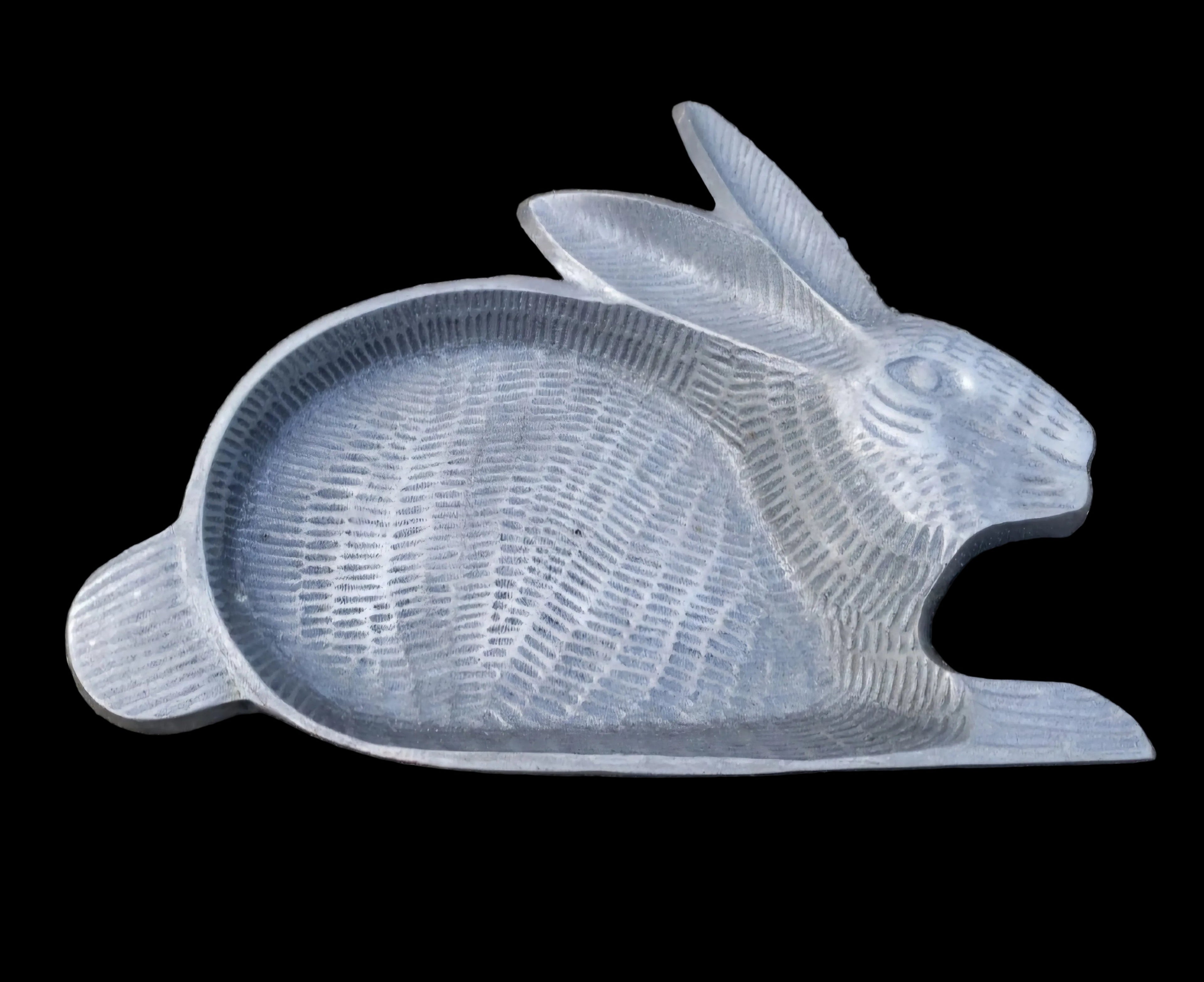 Pewter Rabbit Easter trinket Dish