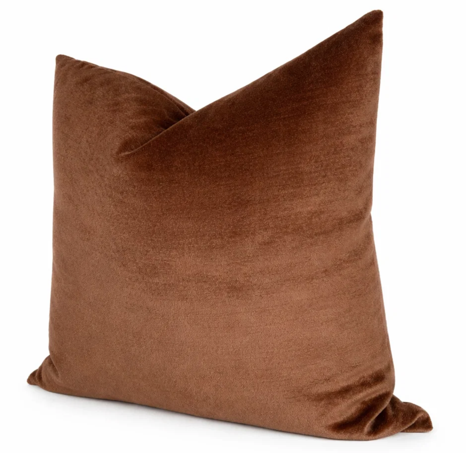 Chestnut Velvet Pillow Cover