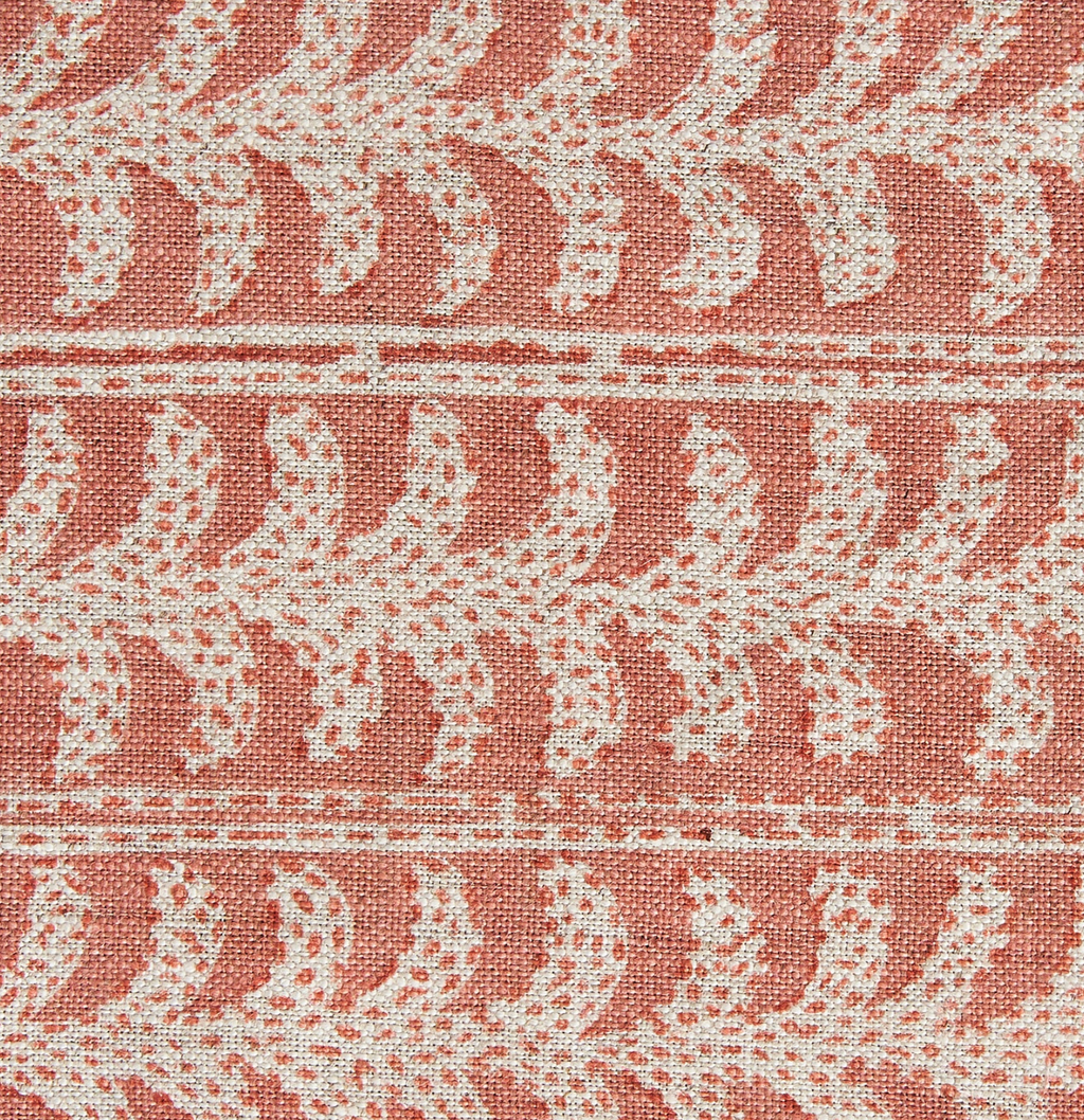 Ready to Ship, Luxor Pillow Cover in Guava, Walter G Textiles