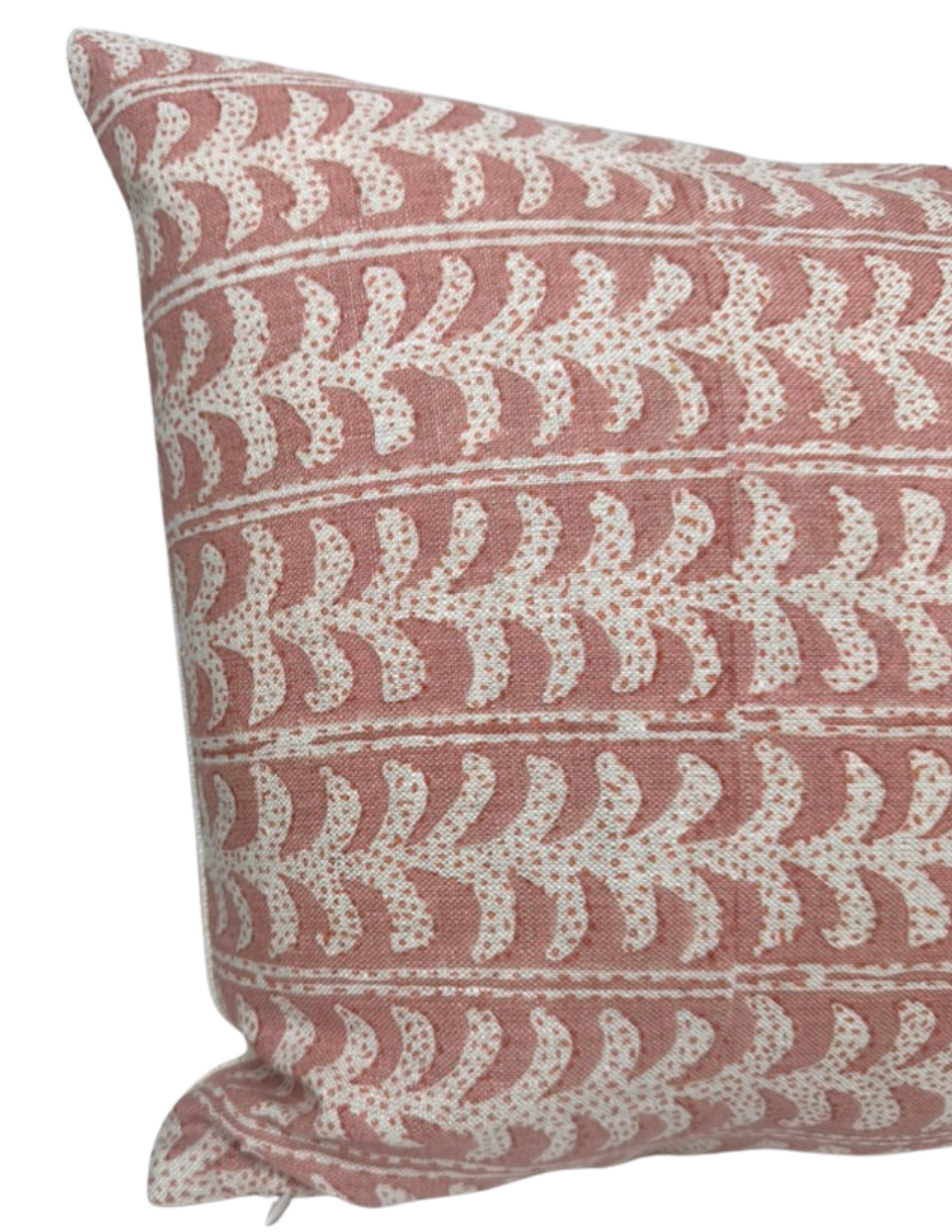 Ready to Ship, Luxor Pillow Cover in Guava, Walter G Textiles