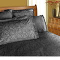 Elegant Lace Sheet Set in Charcoal Gray - Double Size