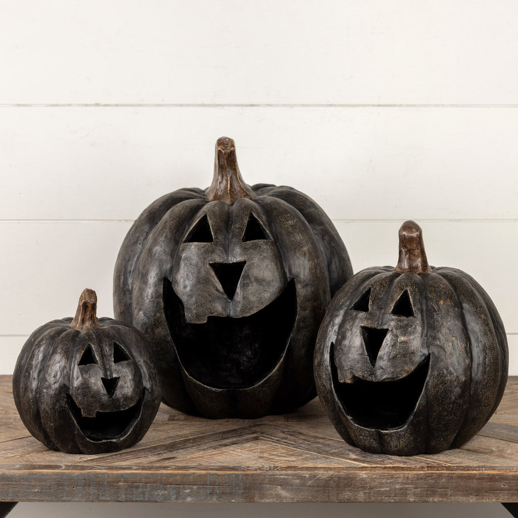 Black Big Mouth Pumpkins, Purple Box Boutique